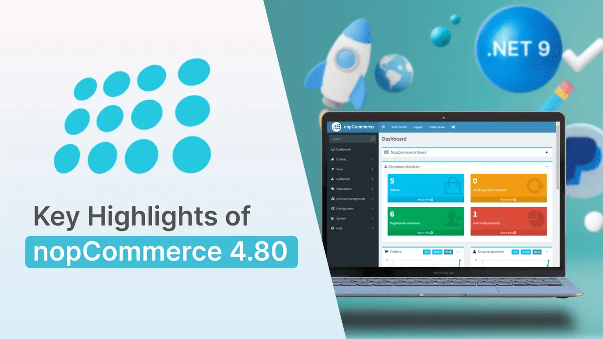 NopCommerce verze 4.80 je tady